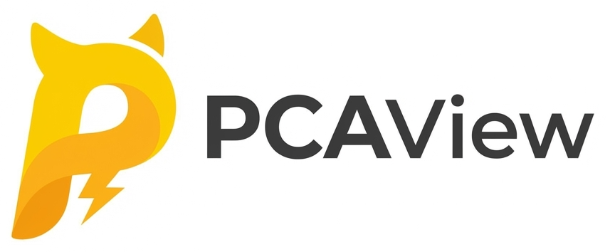 PCAview 로고